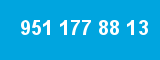 951 177 88 13